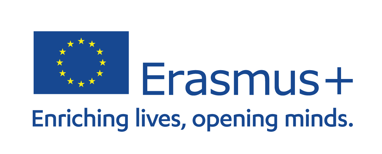 Erasmus EU emblem with tagline pos EN