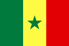 Senegal Flagge 2018