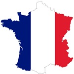 Frankreich Flagge Titelfoto